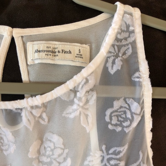 Abercrombie White Tank - Picture 2 of 5